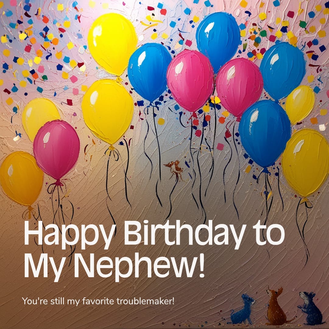 50+ Funny Birthday Wishes for Nephew That’ll Make Him LOL