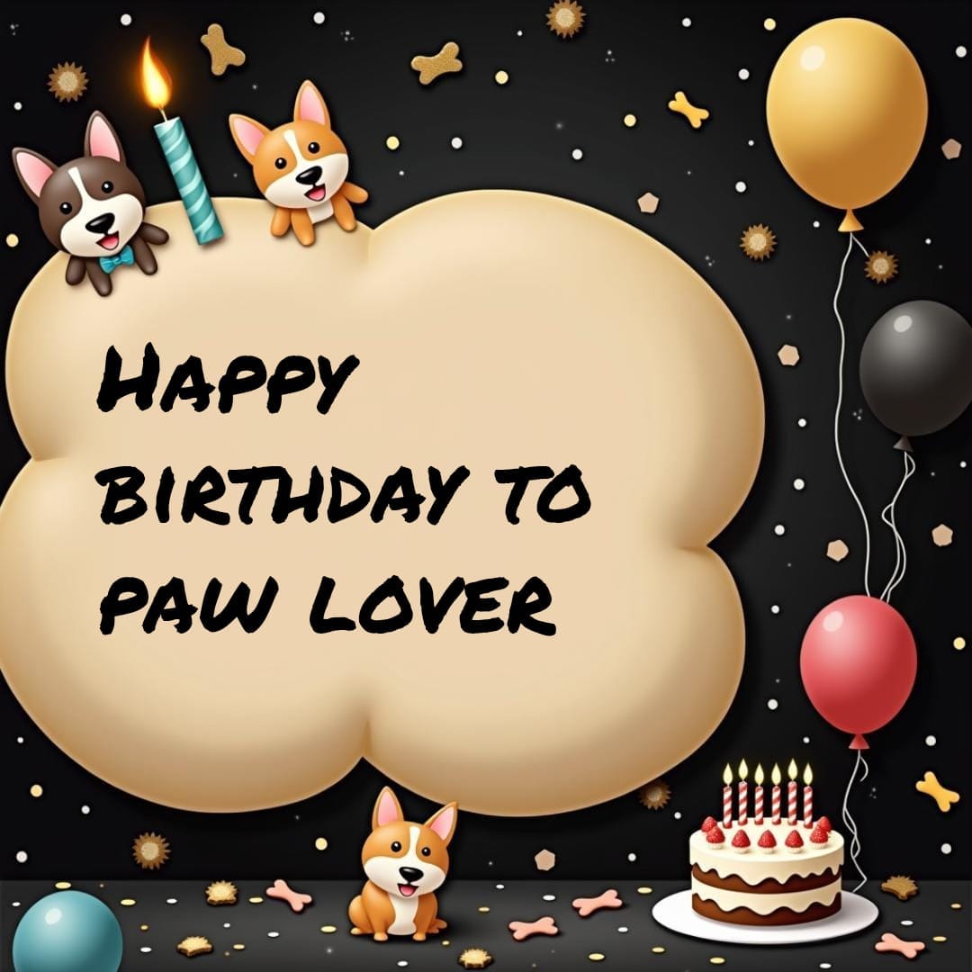 Birthday Wishes for Dogs & Dog Lovers