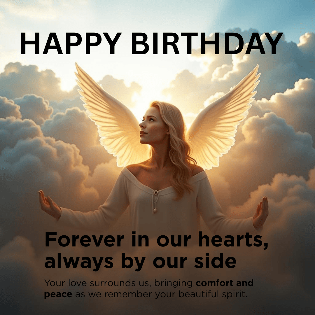 Happy birthday mother in heaven